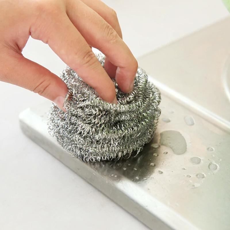 2388 Round Shape Stainless Steel Ball Scrubber (Pack Of 12) 2388 Round Shape Stainless Steel Ball Scrubber (Pack Of 12)
